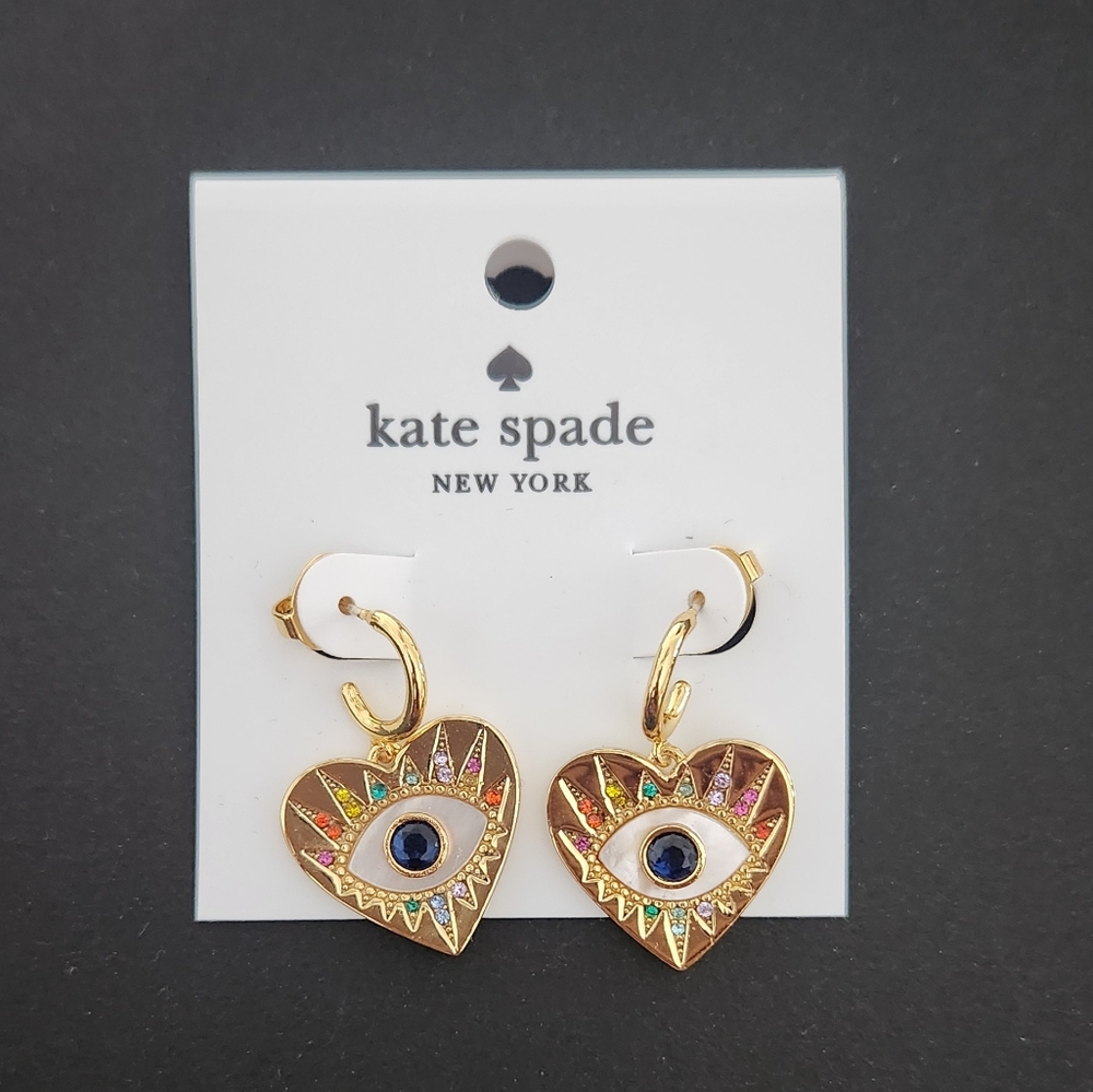 Kate Spade Evil Eye Drop Earrings